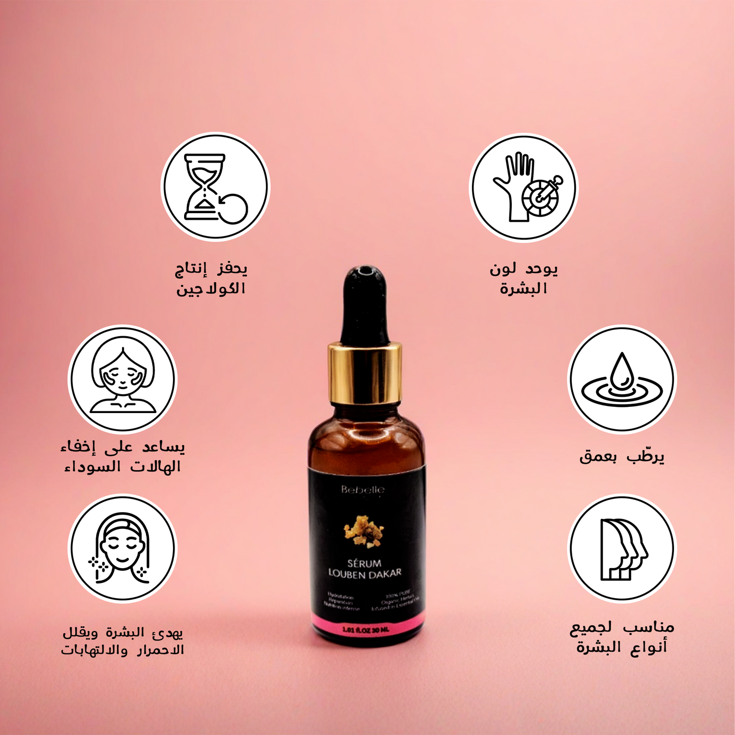 Bebelle™ Pack Crème Hydratante Anti-âge & Sérum Nutritif